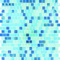 Sky Blue 12 in. x 12 in. x 4 mm Glass Mesh-Mounted Mosaic Wall Tile (20 sq. ft. / case)