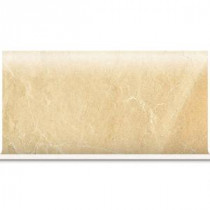 Ayers Rock Golden Ground 6 in. x 13 in. Glazed Porcelain Cove Base Floor and Wall Tile