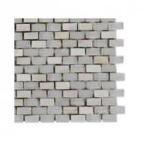 Paradox Mystery 3 in. x 6 in. x 8 mm Mixed Materials Mosaic Floor and Wall Tile Sample