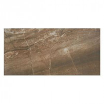 Pietra Bella Marrone 12 in. x 24 in. Porcelain Floor and Wall Tile (16.68 sq. ft. / case)