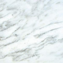 Greecian White 18 in. x 18 in. Honed Marble Floor and Wall Tile (11.25 sq. ft. / case)