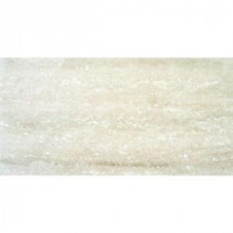 Roman Vein Cut 12 in. x 24 in. Polished Travertine Floor and Wall Tile (10 sq. ft. / case)