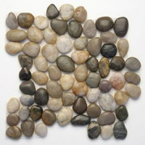 Anatolia Rumi 12 in. x 12 in. x 12.7 mm Natural Stone Pebble Mesh-Mounted Mosaic Tile (10 sq. ft. / case)