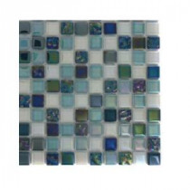 Capriccio Scafati Glass Mosaic Floor and Wall Tile - 3 in. x 6 in. x 8 mm Tile Sample