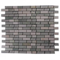 Victoria Falls 12 in. x 12 in. x 8 mm Glass Mosaic Floor and Wall Tile