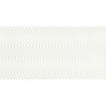 SURFACE Wave White 12 in. x 24 in. Porcelain Wall Tile (15.36 sq. ft. / case)