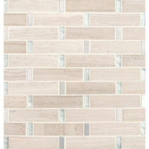 Stella 12 in. x 12 in. x 8 mm Glass Metal Stone Mesh-Mounted Mosaic Tile (10 sq. ft. / case)