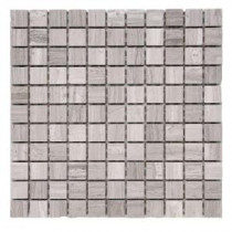 Haisa Marble Light 12 in. x 12 in. x 6.35 mm Marble Mesh-Mounted Mosaic Tile (10 sq. ft. / case)