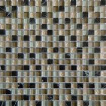 Orion Blend 12 in. x 12 in. x 8 mm Glass Stone Mesh-Mounted Mosaic Tile