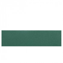 Colour Scheme Emerald Solid 6 in. x 12 in. Ceramic Bullnose Floor and Wall Tile