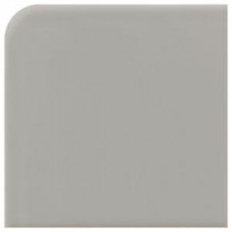 Modern Dimensions Matte Desert Gray 4-1/4 x 4-1/4 s Surface Bullnose Corner Wall Tile