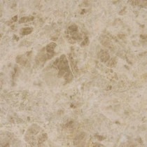 Emperador Light 12 in. x 12 in. Polished Marble Floor and Wall Tile (10 sq. ft. / case)