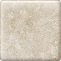 Sandalo Serene White 2 in. x 2 in. Ceramic Bullnose Corner Wall Tile