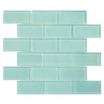 Tiffany May 11-3/4 in. x 11-3/4 in. x 8 mm Glass Mosaic Tile