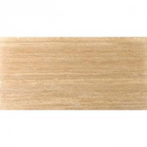 Elite Trav Dore Plank 16 in. x 32 in. Filled and Honed Travertine Floor Tile (7.12 sq. ft. / case)