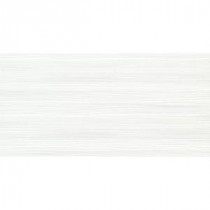 SURFACE Linear White 12 in. x 24 in. Porcelain Wall Tile (15.36 sq. ft. / case)