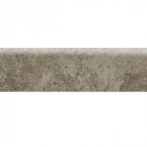 Heathland Sage 3 in. x 12 in. Glazed Ceramic Bullnose Floor and Wall Tile