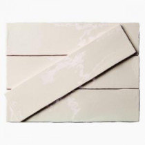 Catalina Vanilla 3 in. x 12 in. x 8 mm Ceramic Floor and Wall Subway Tile (4 Tiles Per Unit)