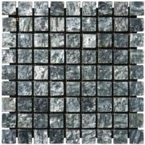 Ostrich Gray Pattern 12 in. x 12 in. x 5 mm Quatzite Mesh-Mounted Mosaic Tile (10 sq. ft. / case)