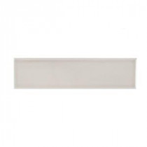 Weather Grey Flat 3 in. x 12 in. x 8 mm Ceramic Wall Tile (16.5 sq. ft. / case)