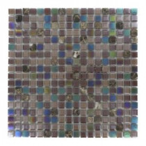 Capriccio Chioggia 12 in. x 12 in. x 8 mm Glass Mosaic Floor and Wall Tile