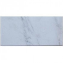 Oriental 6 in. x 12 in. x 8 mm Marble Mosaic Floor and Wall Tile
