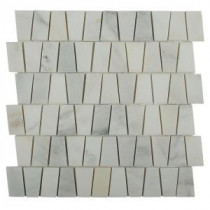 Artifact Oriental Marble Mosaic Tile - 3 in. x 6 in. Tile Sample