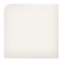 Modern Dimensions Gloss Arctic White 4-1/4 in. x 4-1/4 in. Ceramic Bullnose Corner Wall Tile