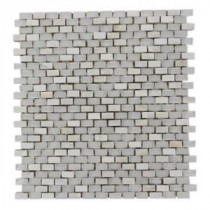 Paradox Mystery 12 in. x 12 in. x 8 mm Mixed Materials Mosaic Floor and Wall Tile