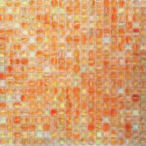 Breeze Passion Fruit 12-3/4 in. x 12-3/4 in. x 6 mm Glass Mosaic Tile
