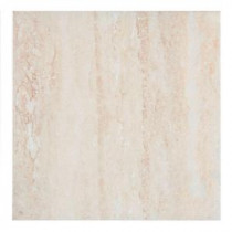 Travertino Ceramic Floor and Wall Tile - 13-1/2 in. x 13-1/2 in. Tile Sample