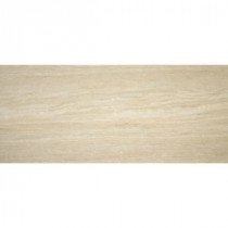 Travertino Romano 12 in. x 24 in. Glazed Porcelain Floor and Wall Tile (16 sq. ft. / case)