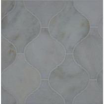 Kerosene Asian Statuary 9.12 in. x 11-3/4 in. x 10 mm Polished Marble Mosaic Tile
