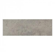 Cliff Pointe Rock 3 in. x 12 in. Porcelain Bullnose Floor and Wall Tile