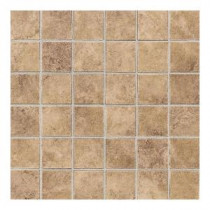 Salerno Marrone Chiaro 12 in. x 24 in. 6 mm Glazed Ceramic Mosaic Floor and Wall Tile (24 sq. ft. / case)