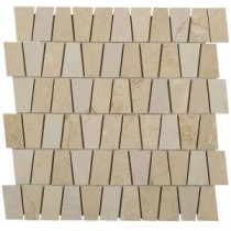 Artifact Crema Marfil Marble Mosaic Tile - 3 in. x 6 in. Tile Sample
