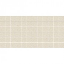 Keystones Unglazed Pepper White 12 in. x 24 in. x 6 mm Porcelain Mosaic Floor and Wall Tile (24 sq. ft. / case)