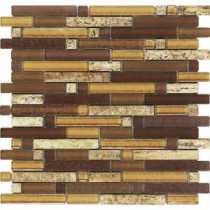 Varietals Aligote-1650 Stone And Glass Blend 12 in. x 12 in. Mesh Mounted Floor and Wall Tile (5 sq. ft. / case)