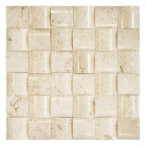 Patchwork 11-1/2 in. x 11-1/2 in. x 15 mm Stone Mosaic Tile