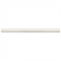 Royal Cream Gloss Dome 12 in. x 3/4 in. Ceramic Wall Tile
