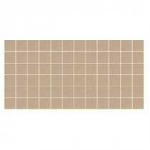 Keystone Unglazed Elemental Tan Speckle 12 in. x 24 in. x Porcelain Mosaic Floor/Wall Tile (24 sq. ft. / case)