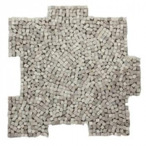 Palazzo Flavia 12 in. x 12 in. x 6.35 mm Decorative Pebble Mosaic Floor and Wall Tile (10 sq. ft. / case)