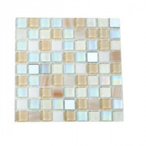 Capriccio Collegno Glass Mosaic Floor and Wall Tile - 3 in. x 6 in. x 8 mm Tile Sample
