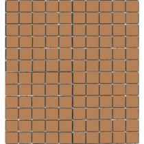 Coffeez Cappuccino-1102 Mosaic Recycled Glass 12 in. x 12 in. Mesh Mounted Floor & Wall Tile (5 sq. ft. / case)