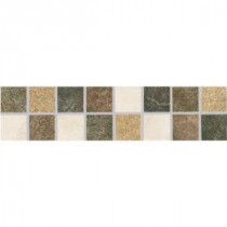 Mt. Everest L-1200 3 in. x 12 in. Glazed Porcelain Listello Floor and Wall Tile