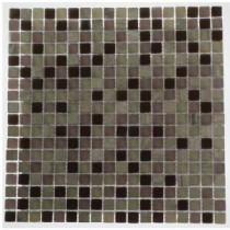 Rocky Mountain Blend 12 in. x 12 in. x 8 mm Glass Mosaic Floor and Wall Tile