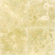Ivory 6 in. x 6 in. Honed Travertine Floor and Wall Tile (1 sq. ft. / case)