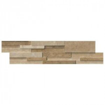 Casa Blend 3D Honed Ledger Panel 6 in. x 24 in. Natural Quartzite Wall Tile (10 cases / 80 sq. ft. / pallet)