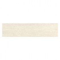 Wood Bianco 6 in. x 24 in. Porcelain Floor and Wall Tile (16 sq. ft. / case)