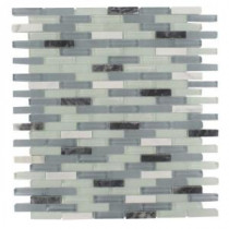 Cleveland Bendemeer Mini Brick 10 in. x 11 in. x 8 mm Mixed Materials Mosaic Floor and Wall Tile
